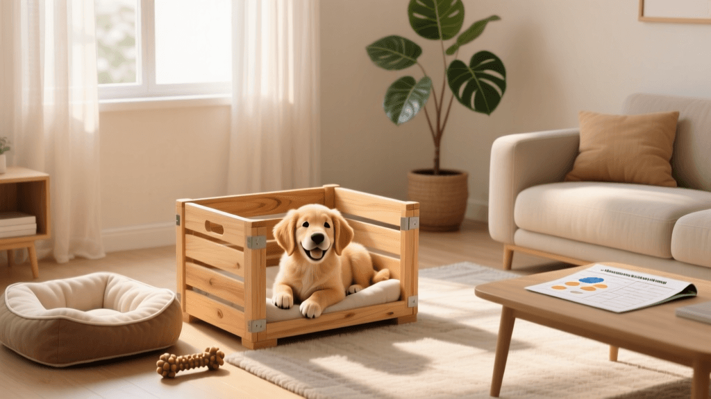 The Complete Beginner's Handbook to Puppy Crate Training