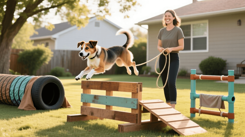 DIY Dog Agility Equipment: Budget Training At Home Guide
