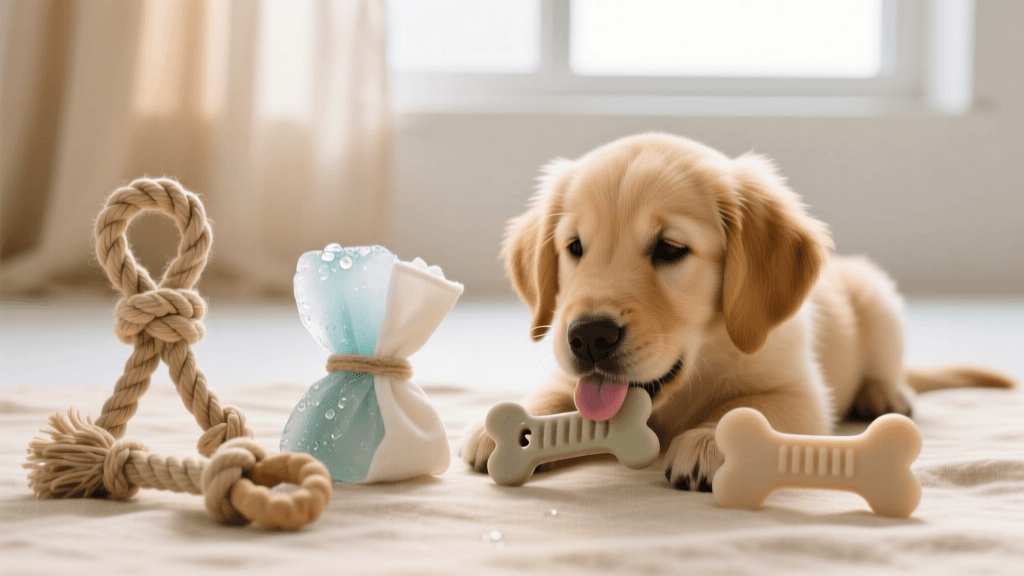 DIY Puppy Teething Toys: Safe Homemade Chews & Recipes