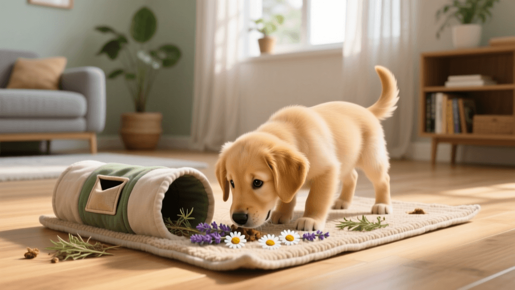 Puppy Scent Bonding in 2026: Snuffle Mats and Trust Games