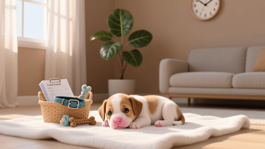 First Week Puppy Schedule: Wellness, Potty, and Sleep