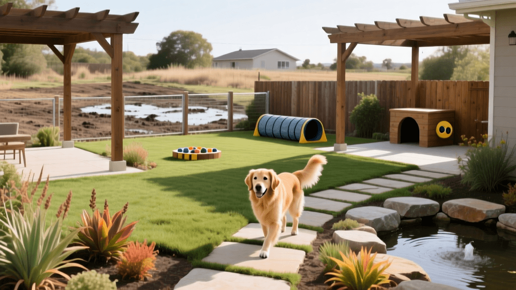 Backyard Makeover: Muddy Mess to Dog-Safe Enrichment Paradise