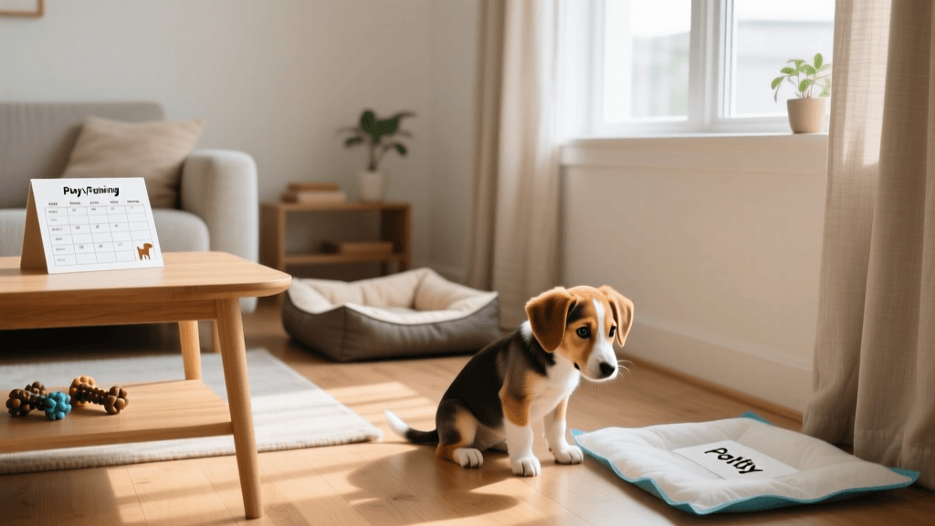 The First-Time Puppy Daily Routine and Potty Schedule