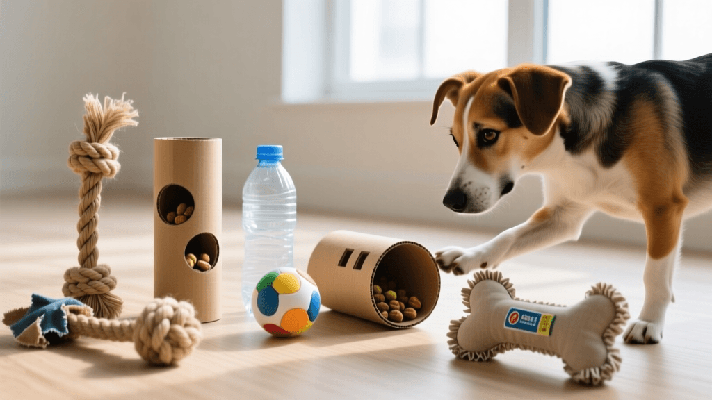 DIY Dog Enrichment Toys and Puzzle Feeders on a Budget