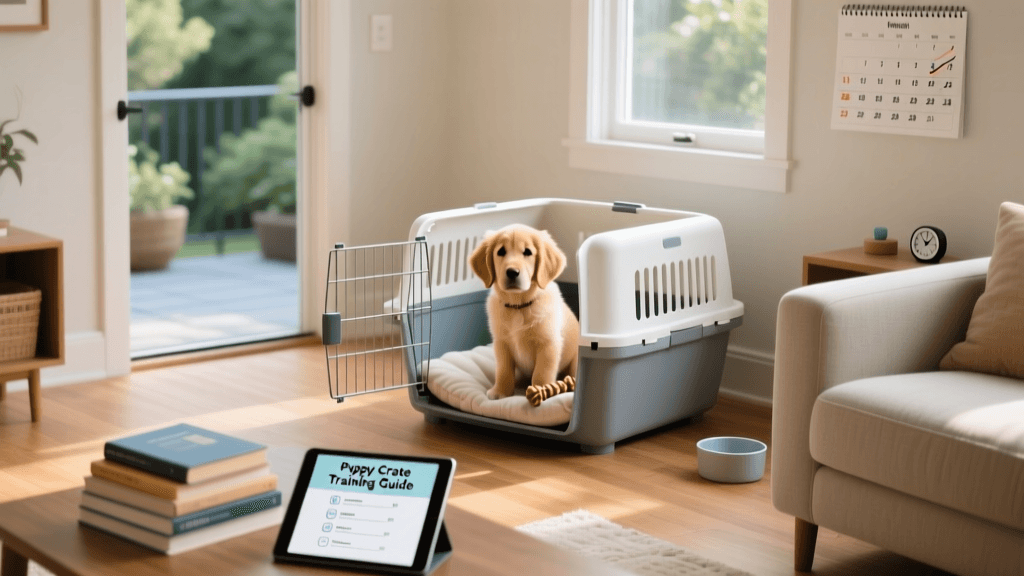 First-Time Owner Guide to Successful Puppy Crate Training