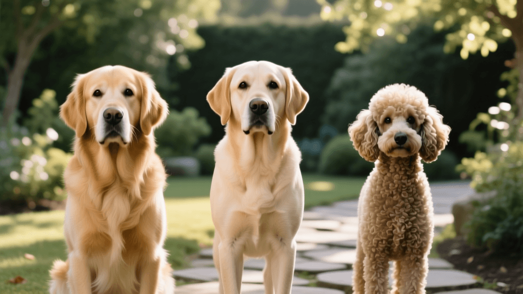 Breed Health Comparison: Golden Retriever vs Lab vs Poodle
