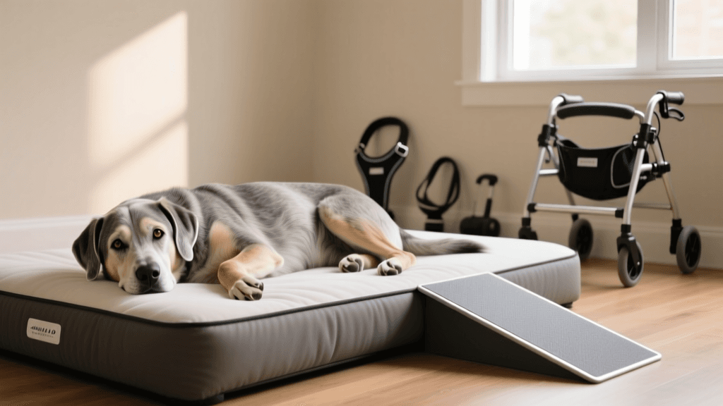 Best Orthopedic Beds & Mobility Gear For Senior Dogs