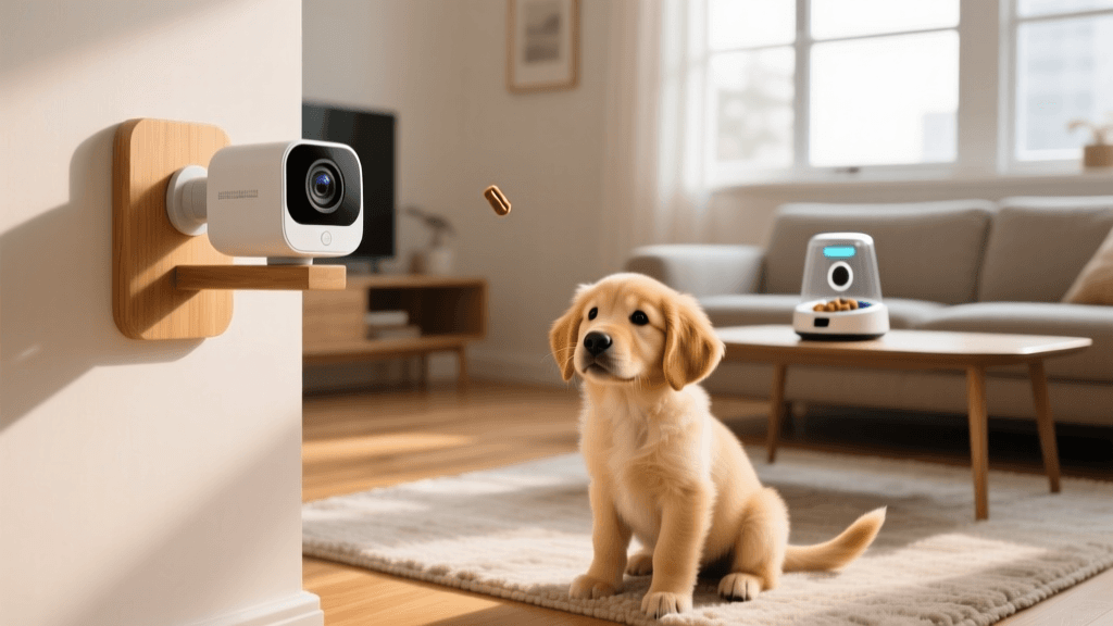 Smart Puppy Cameras: Tech for Training and Separation Anxiety