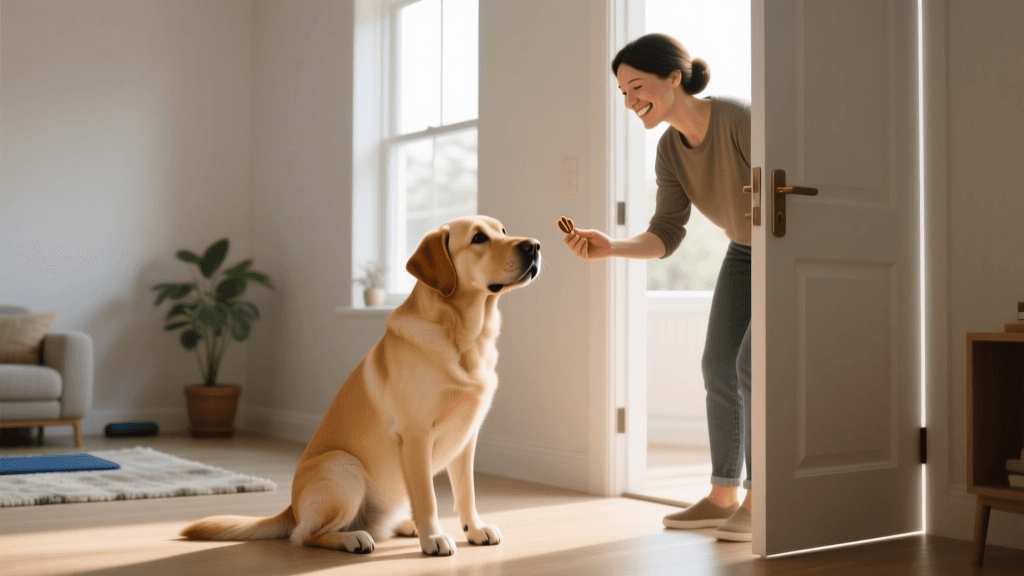 Training A Dog To Be Calm Around Visitors