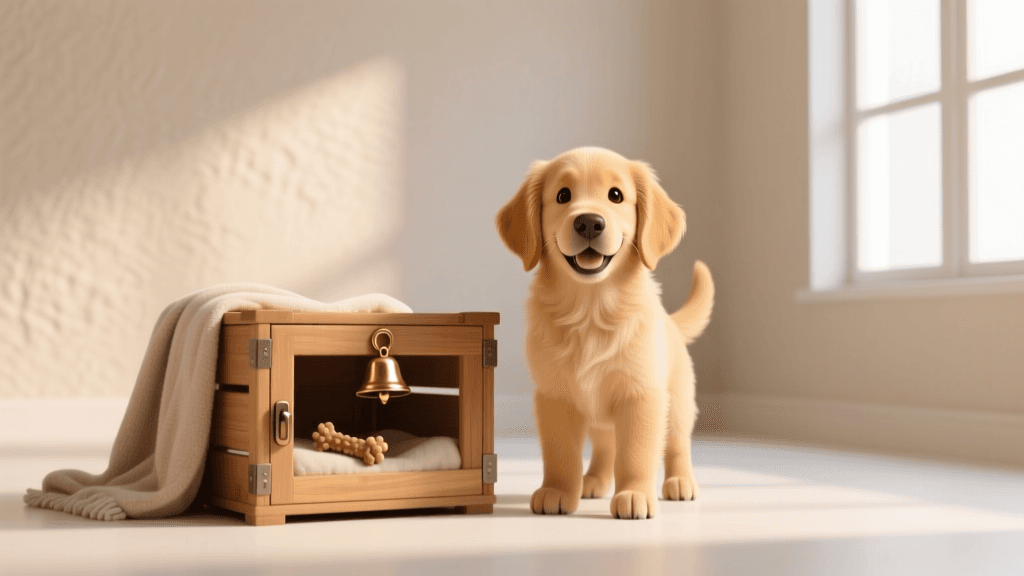 Step-by-Step Puppy Potty Training: Bell and Crate Method