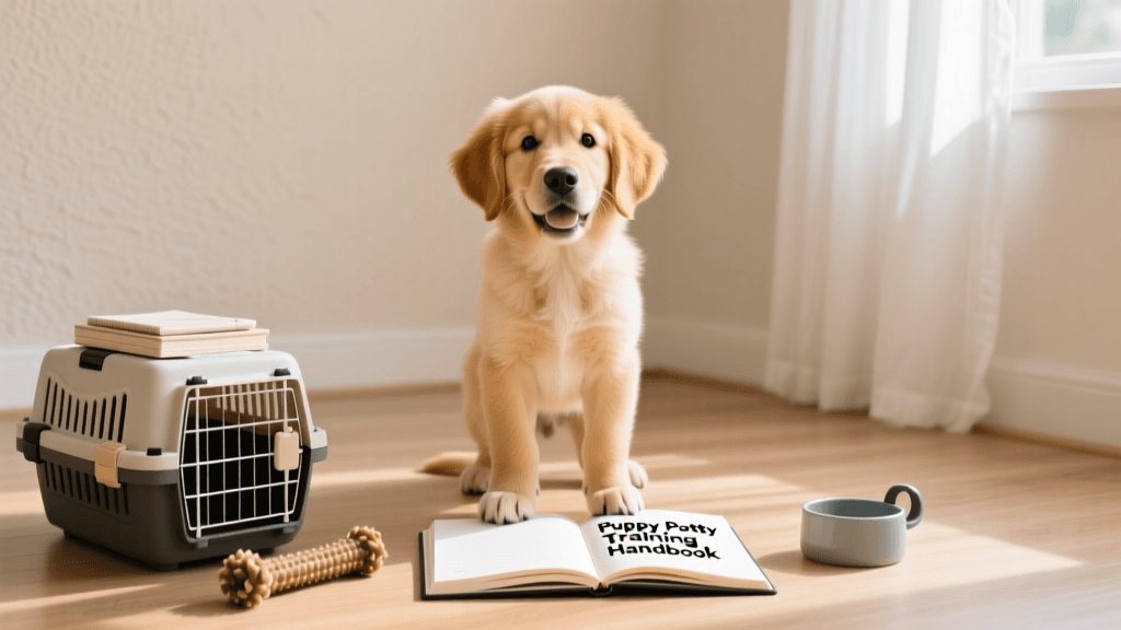 The Complete Beginner's Handbook to Puppy Potty Training
