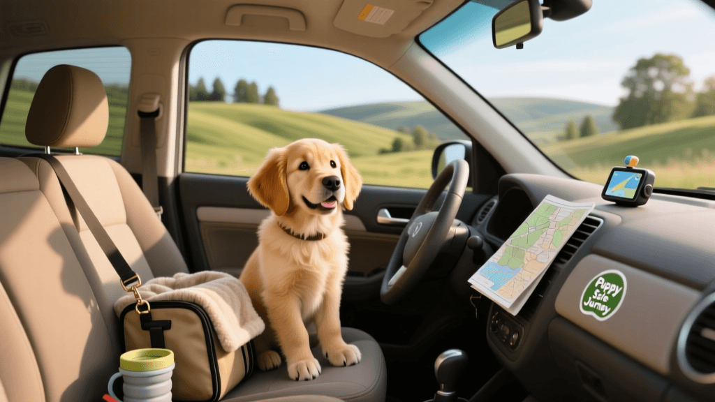 First Road Trip With A Puppy: Safety, Potty, And Car Sickness
