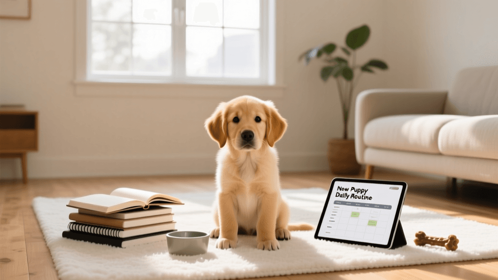 New Puppy Daily Schedule: Wellness, Potty, and Sleep Routine