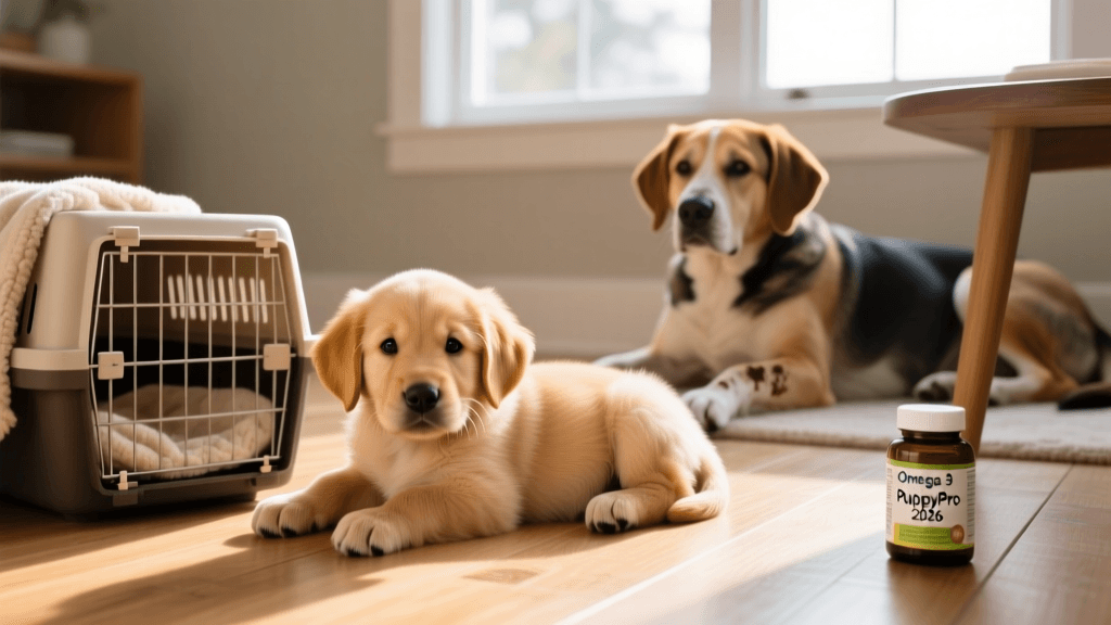 Best Omega-3 Dog Supplements for New Puppies & Rescues 2026