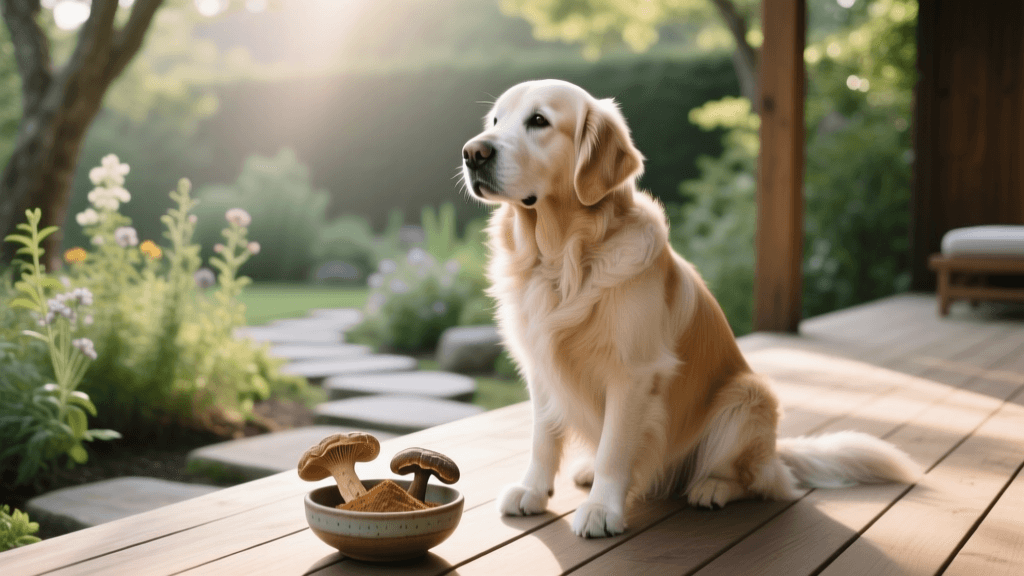 Lion's Mane & Reishi for Canine Cognitive Health 2026