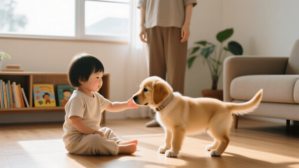 How to Safely Introduce Your Puppy to Toddlers and Kids