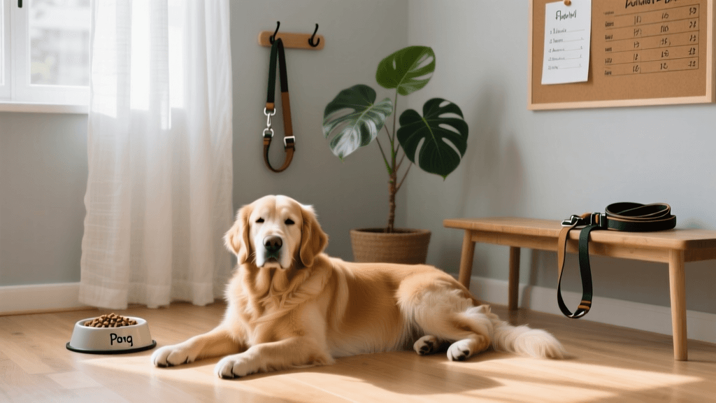 How a Daily Routine Reduces Canine Anxiety & Stress