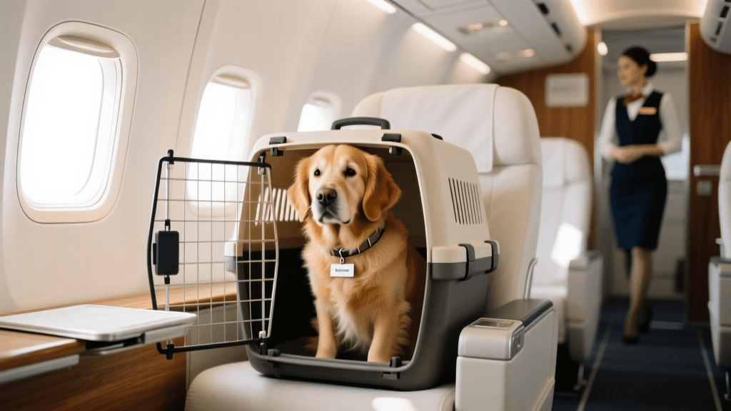 How to Crate Train Your Dog for Airplane Cabin Travel