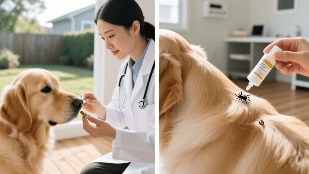 Oral vs. Topical Flea and Tick Prevention for Dogs