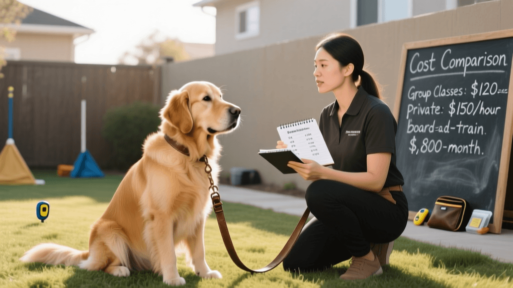 The True Cost of Dog Training: Classes, Private, and Board