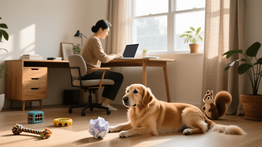 Keeping A Dog Entertained When You Work From Home