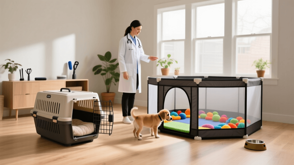 Crate vs Playpen Setup: Vet and Trainer Q&A Guide