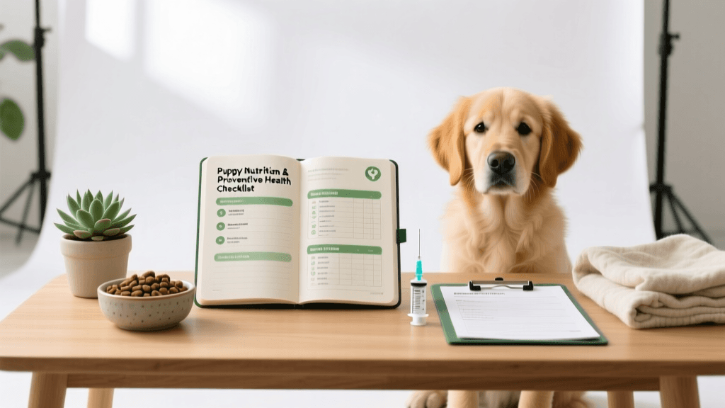 New Puppy Nutrition and Preventative Health Checklist
