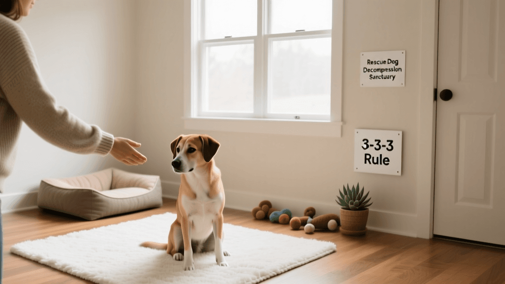 Rescue Dog Bonding: The 3-3-3 Decompression Rule in 2026