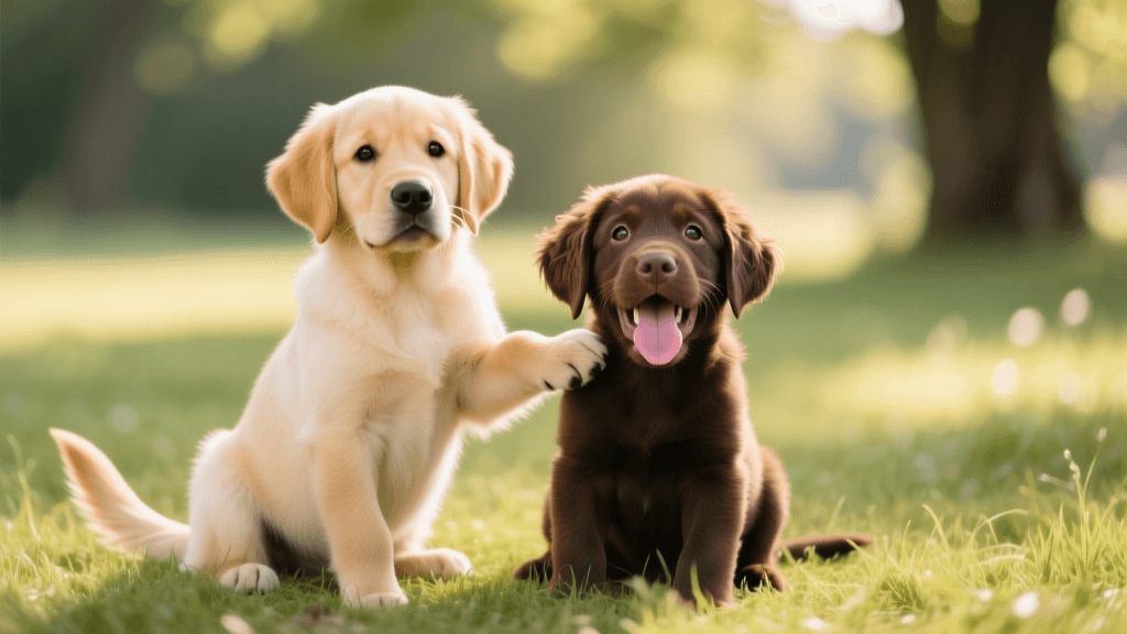 Golden Retriever vs. Labrador: Puppy Care & Selection
