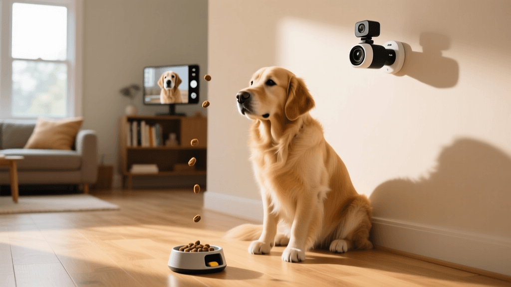 Smart Dog Cameras To Ease Canine Separation Anxiety