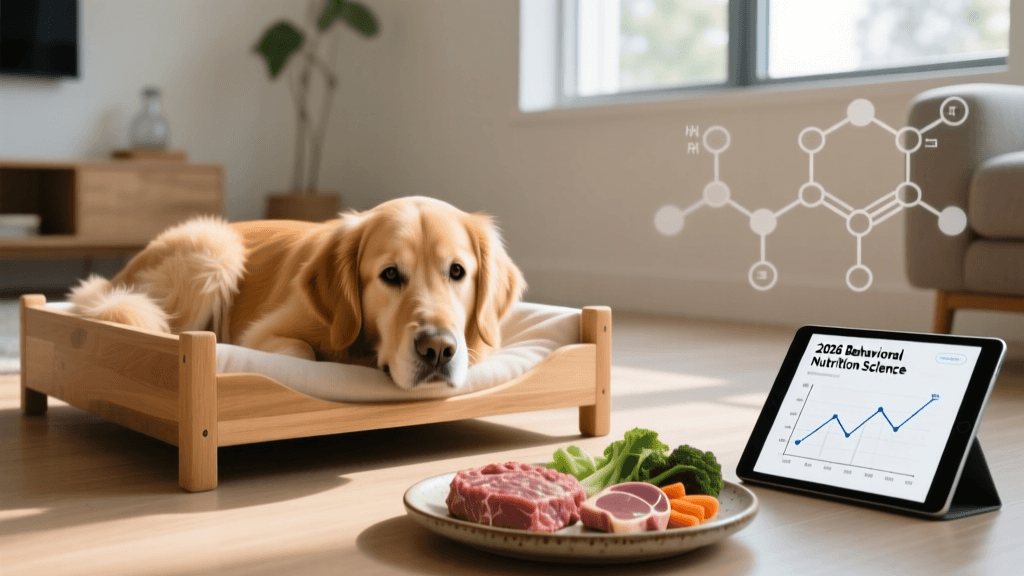 Raw Dog Diets and Canine Anxiety: The 2026 Gut-Brain Behavior Link
