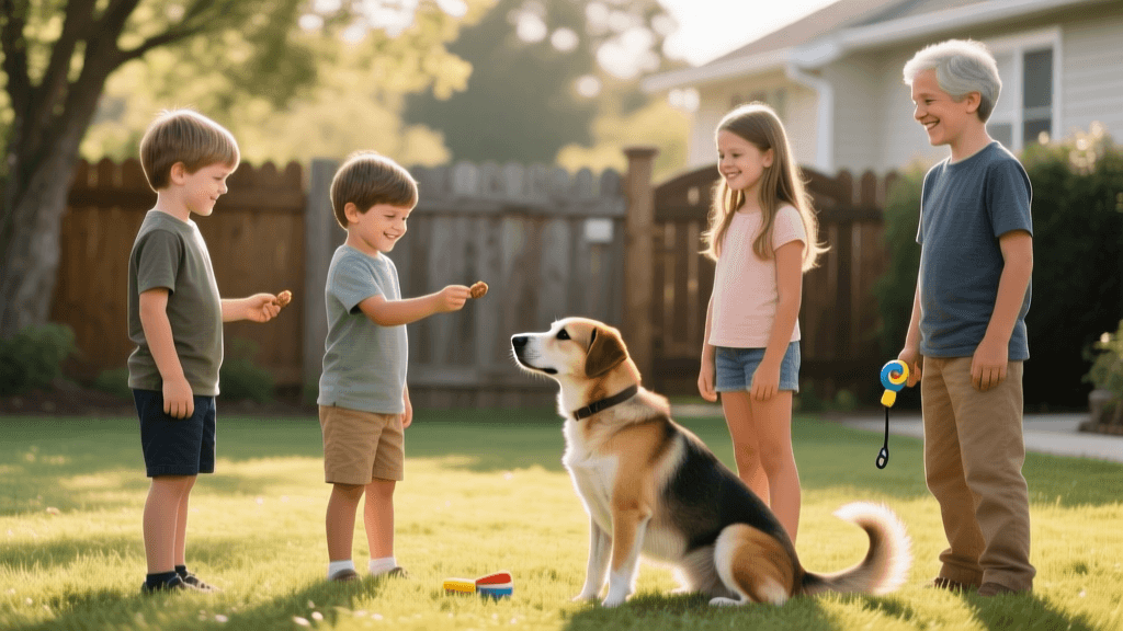 A Comprehensive Guide to Kids Training Dogs at Home