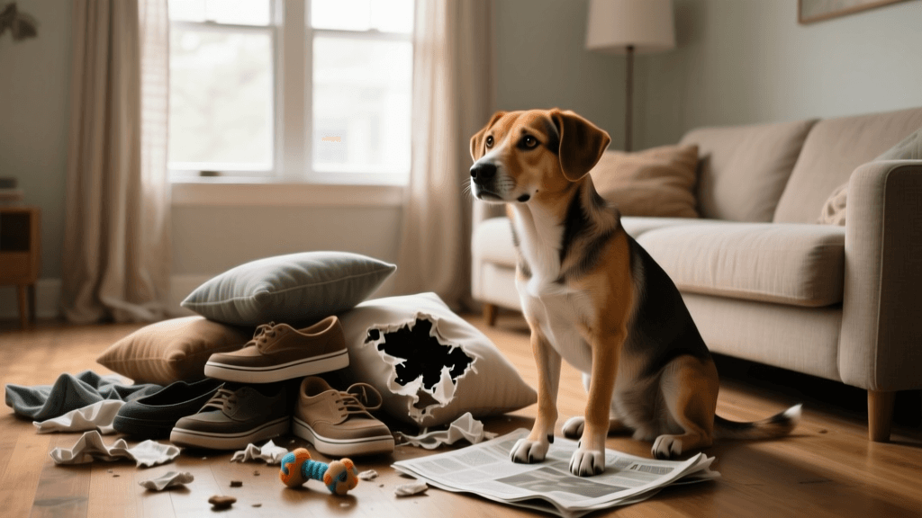 Diagnosing Dog Destruction: Separation Anxiety vs Boredom