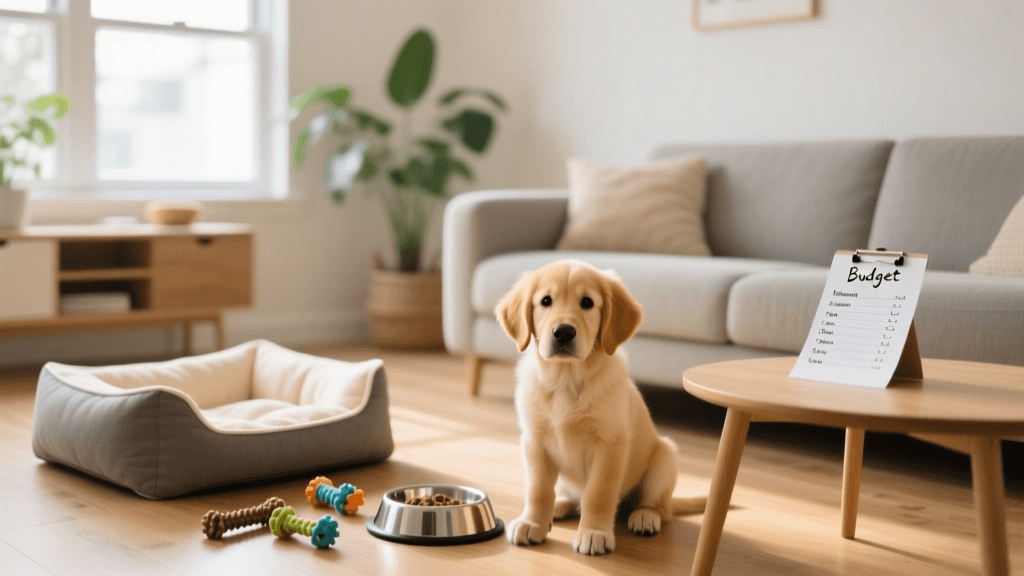 First-Time Dog Owner Home Prep and Budget Handbook