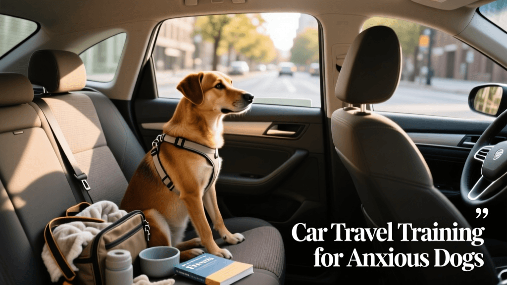 Step-by-Step Car Travel Training for Anxious Dogs