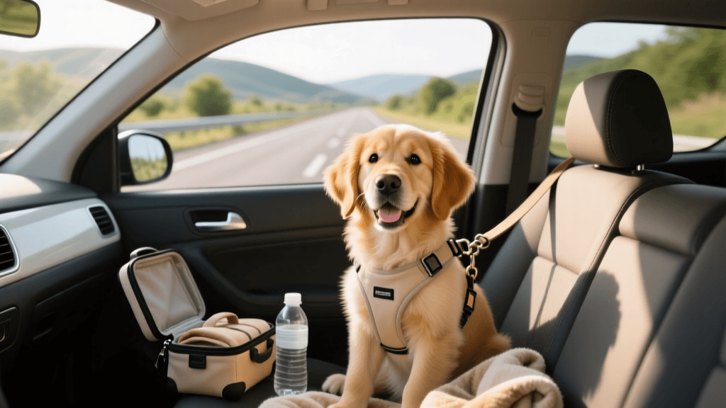 First Road Trip With Your Puppy: Safety and Potty Tips