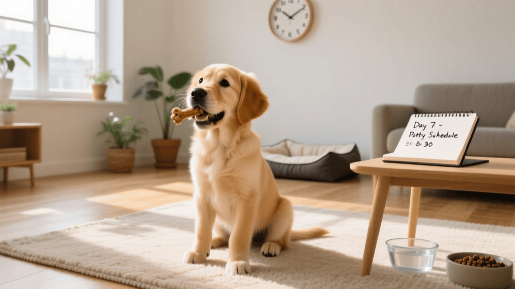 First 30 Days: Daily Wellness Routine for New Dogs