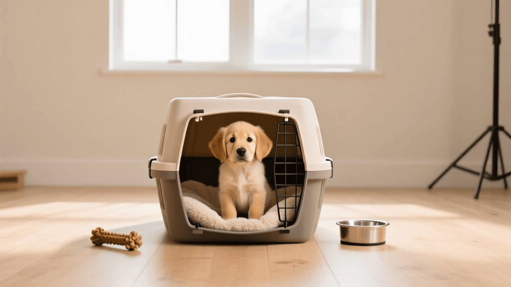 A Beginner's Handbook for Puppy Potty and Crate Training