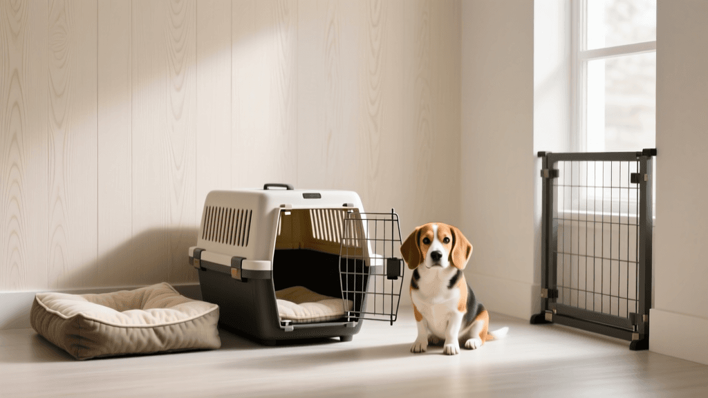 New Dog Starter Kit: Best Crates, Gates, and Beds Guide