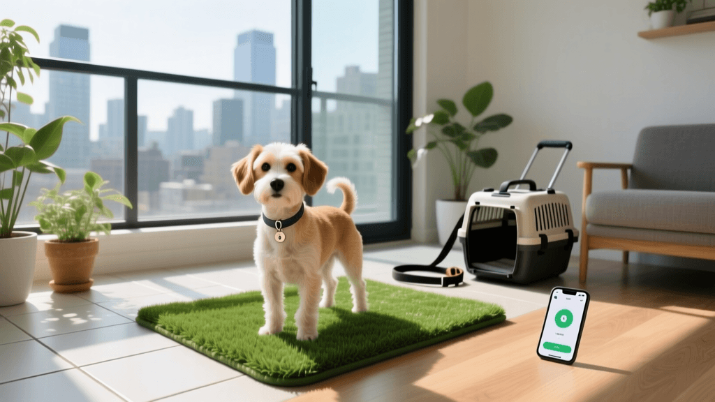 Apartment Dog Potty Training: Balcony, Pads, and Urban Walks