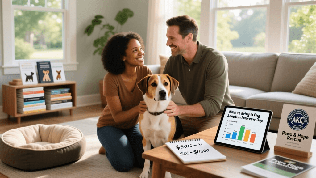 What To Bring To Dog Adoption Interview Day