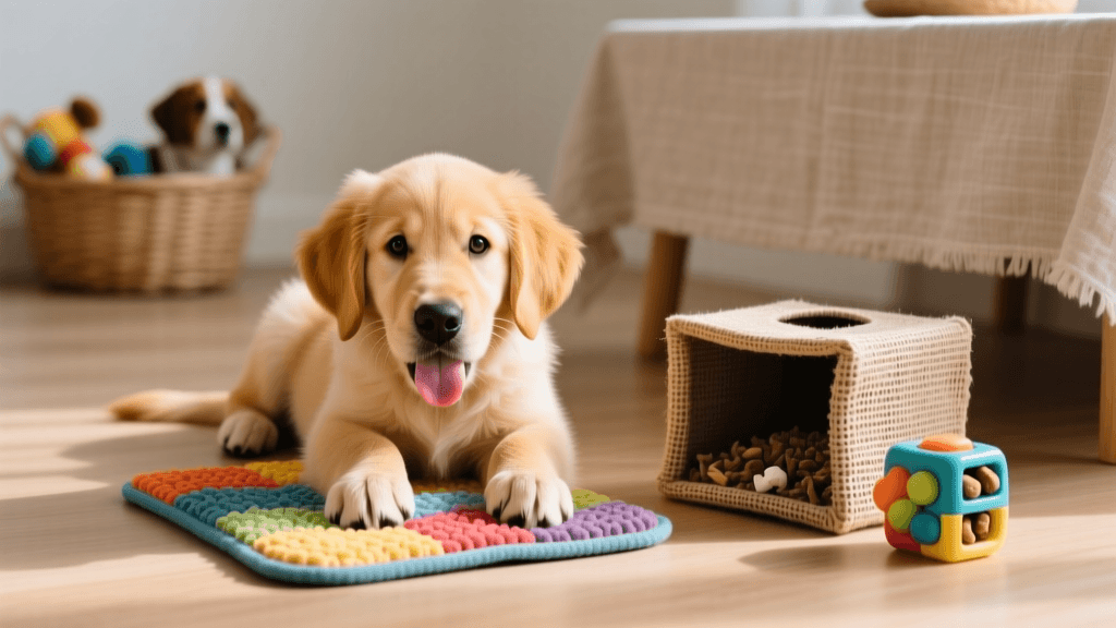 The Viral Puppy Enrichment Trend: Lick Mats and Brain Games