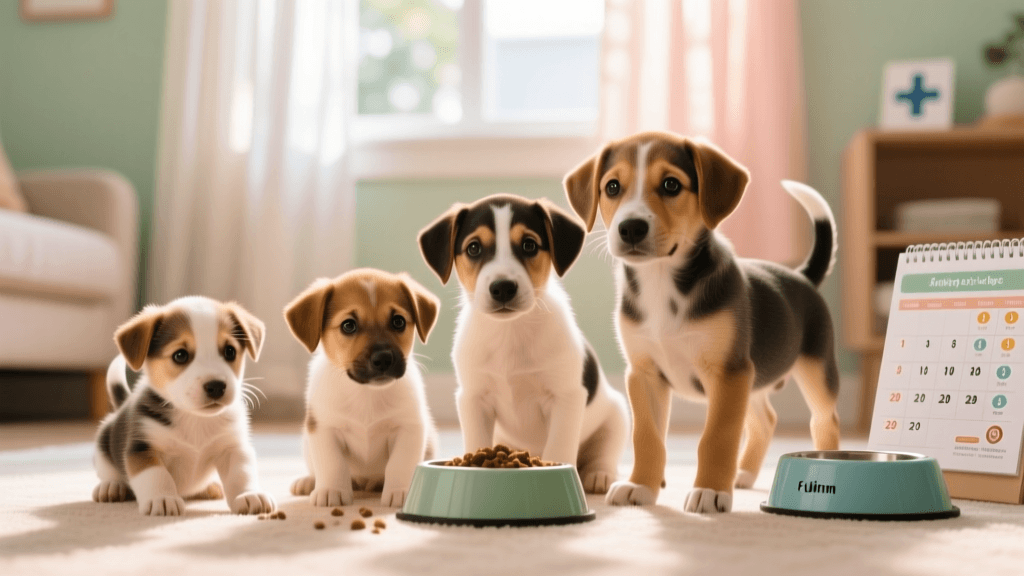 Feeding Schedule For Puppies By Age