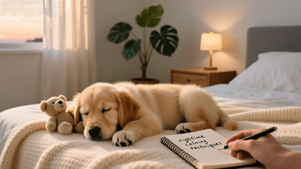 How To Calm A Puppy At Night