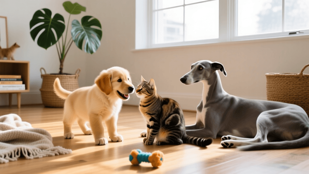 How To Introduce A Puppy To Other Pets
