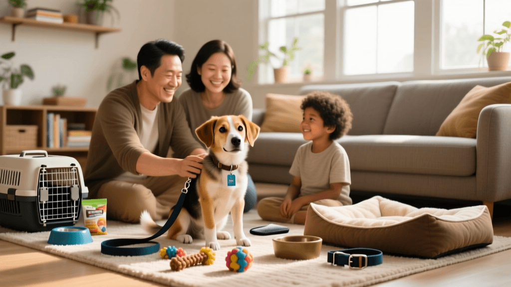 What you need to buy before bringing a dog home