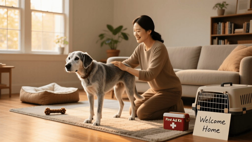 Adopting a Senior Dog: Home Prep, Costs, and First Days