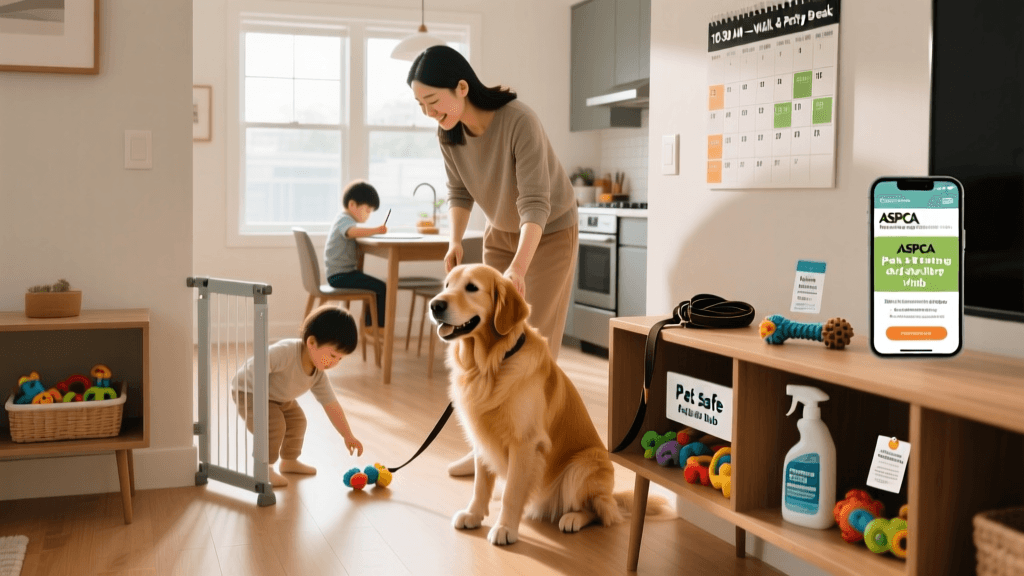 Balancing Family Life Kids And Dog Safety Routines