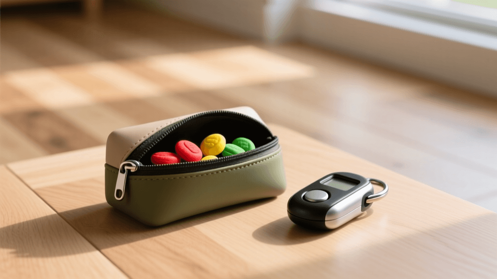 Top Treat Pouches and Clickers for Dog Obedience Training