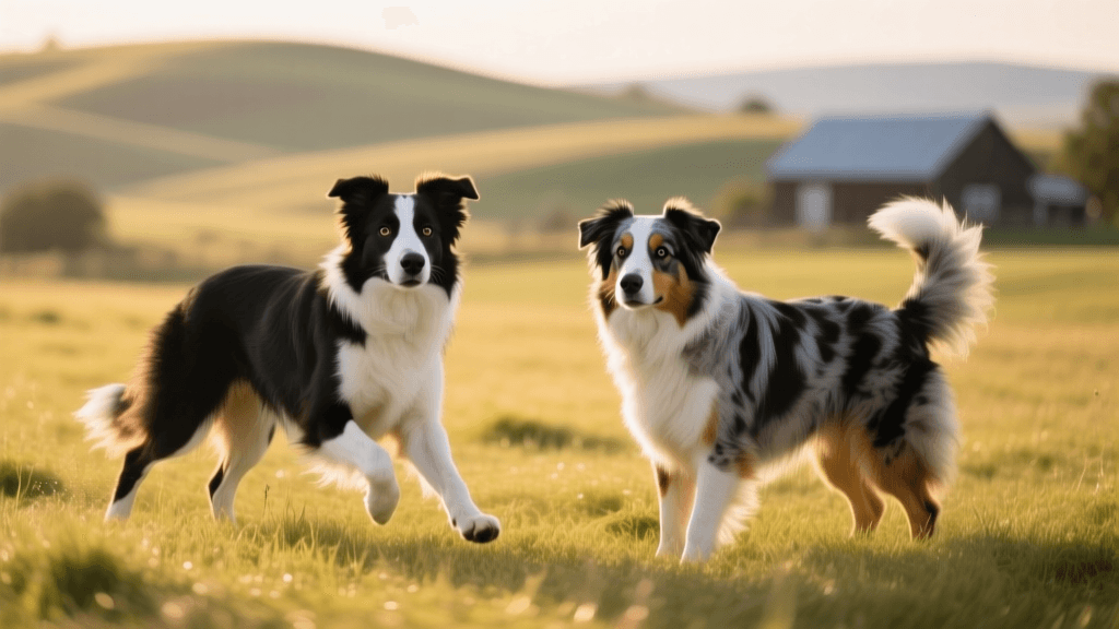 Border Collie vs Australian Shepherd: Herding Instincts
